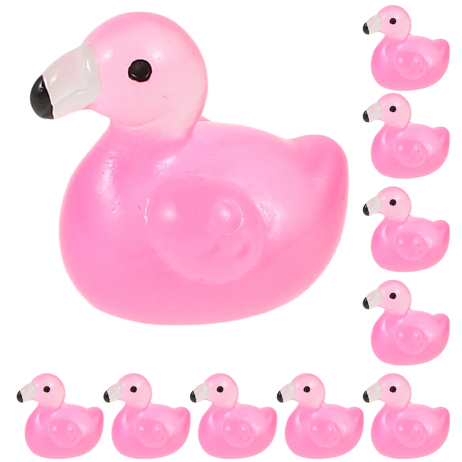 50 шт. модель фламинго розовые для декора мини-украшения украшения торта