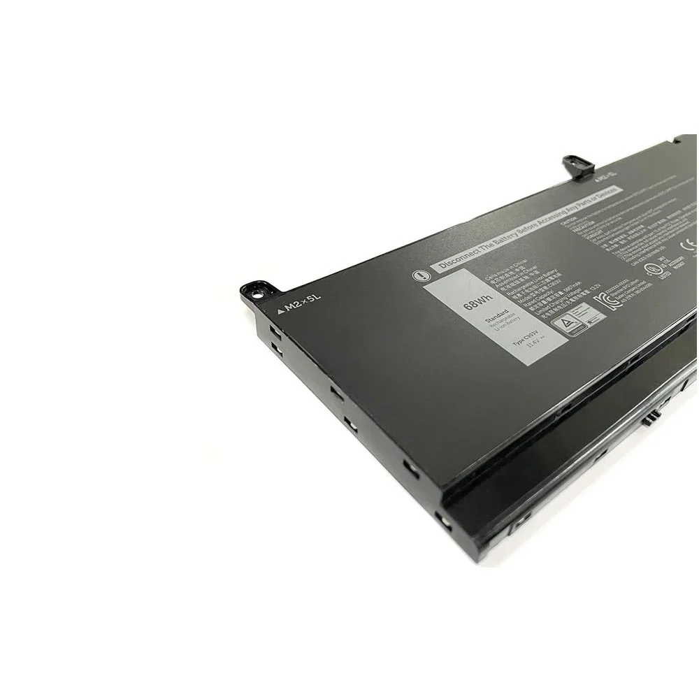 Новый оригинальный аккумулятор для ноутбука C903V 11 4 В 68 Втч Dell Precision 7550 7750 Series 447VR