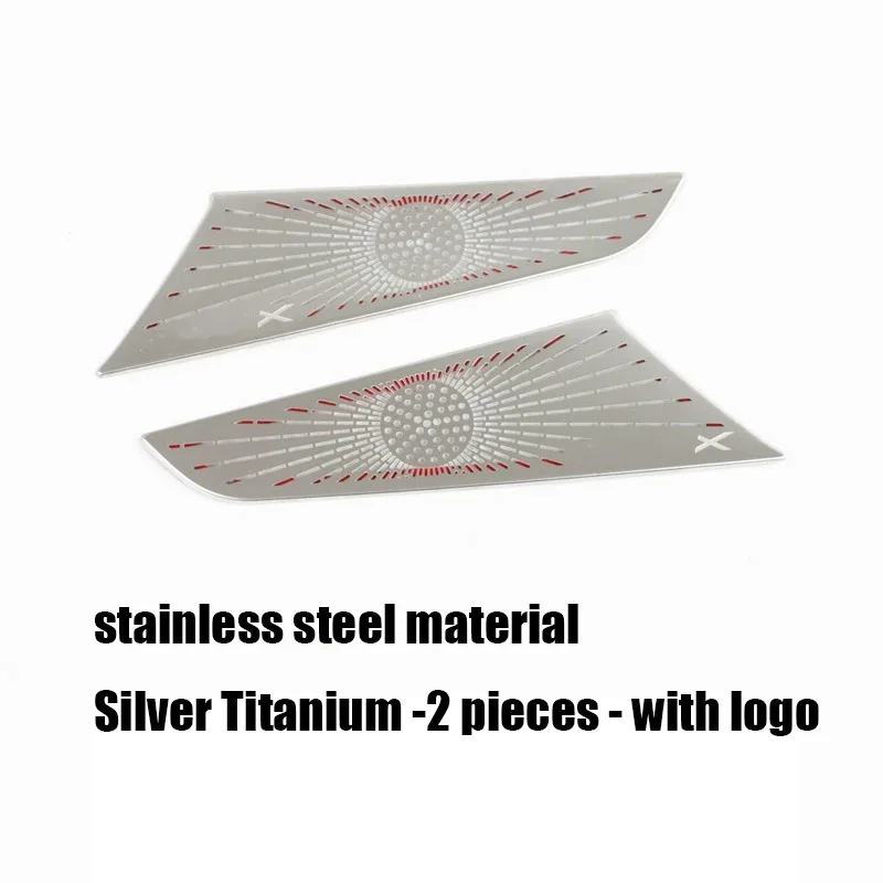 

Для Peugeot 408 2023 2024 2025 Материал из нержавеющей стали для декоративных наклеек на задние дверные панели автомобилей