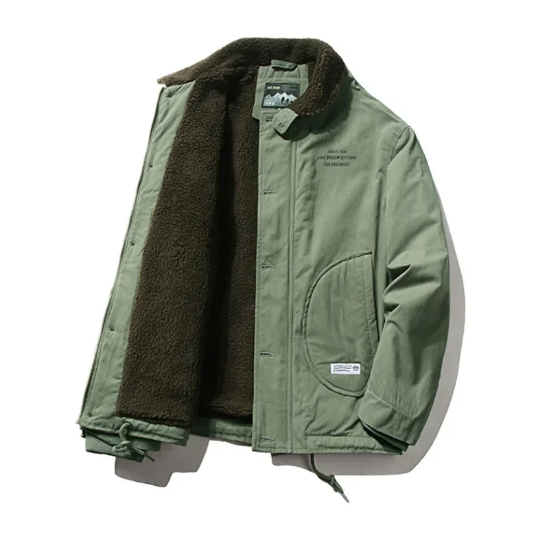 Мужская плюшевая теплая рабочая одежда пальто для активного отдыха скалолазания