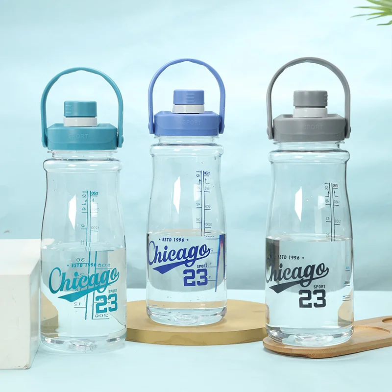 

Походная Спортивная космическая чашка на 1,5 л, летняя устойчивая к высоким температурам герметичная пластиковая чашка, чайник большой емко...