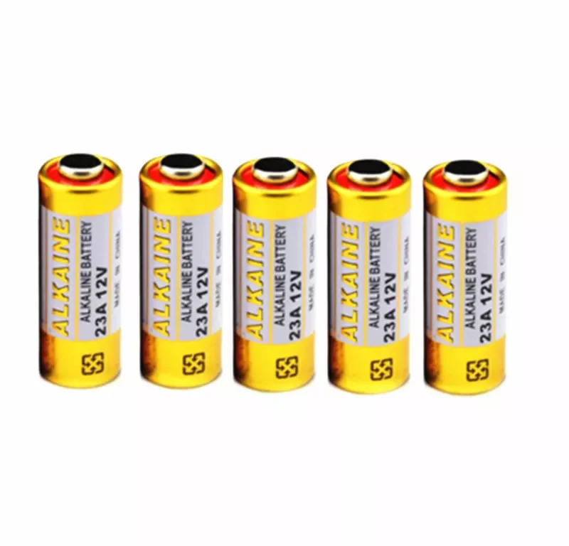 

5PCS 23A 12V dry alkaline battery 23AE 21/23 A23 23GA MN21 for doorbell,car alarm,walkman,car remote control etc