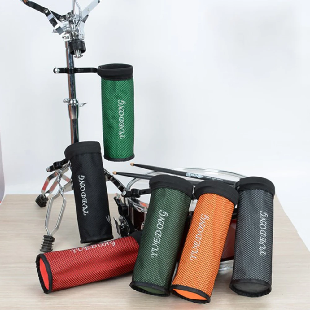 

Portable Adjustable Drumsticks Bag Drum Stick Holder With Clamp Accessories Pouch Waterproof Drumsticks Storage Bag W/ Strap