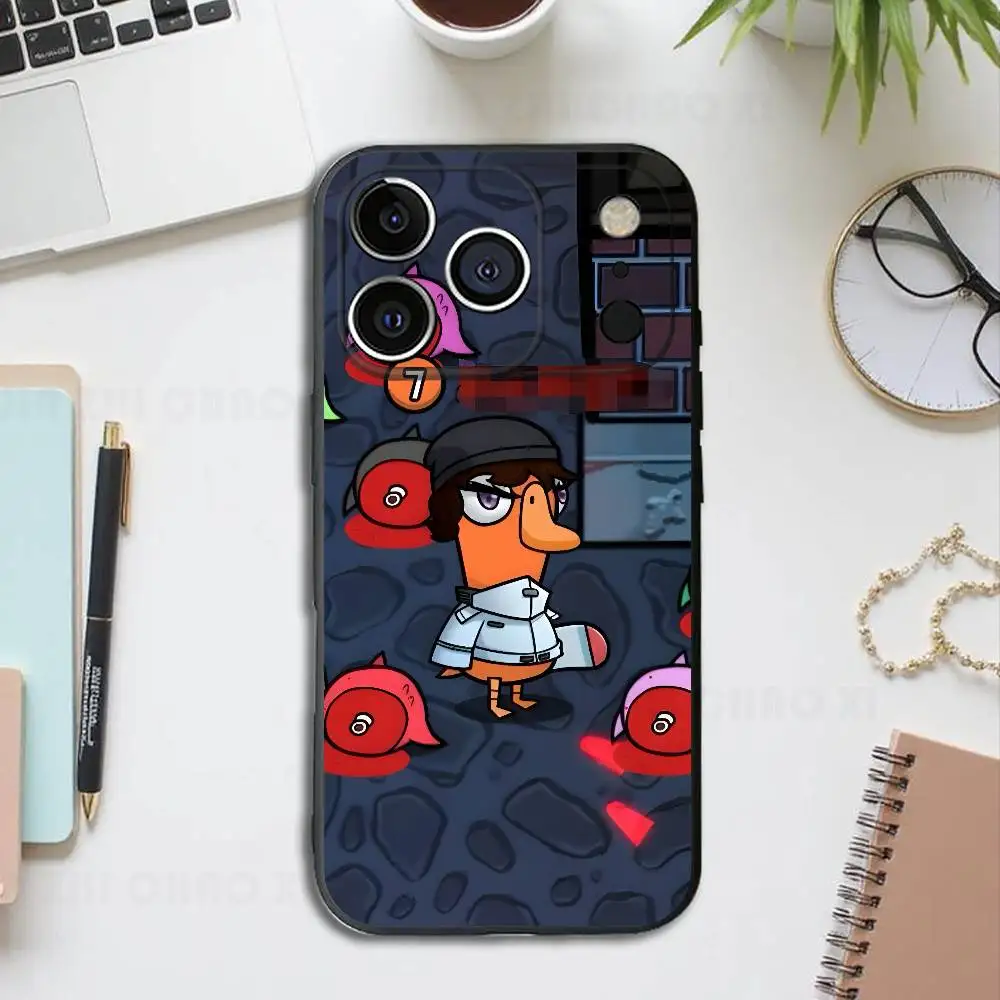 Фото Мягкий силиконовый чехол G-Goosee D-Duck Kill для iPhone 17 16 15 14 13 12 11 Pro Max Plus X XR SE №2