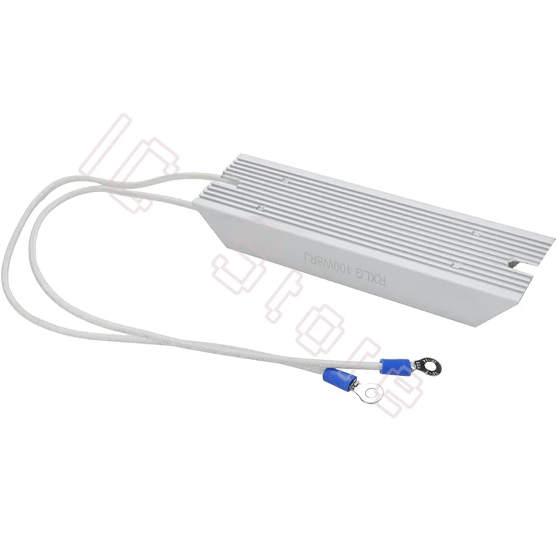 1 шт. RXLG тормозной резистор с алюминиевым корпусом 100 Вт 10RJ 20RJ 30RJ 40RJ 50RJ 75RJ 100RJ 150RJ 300RJ