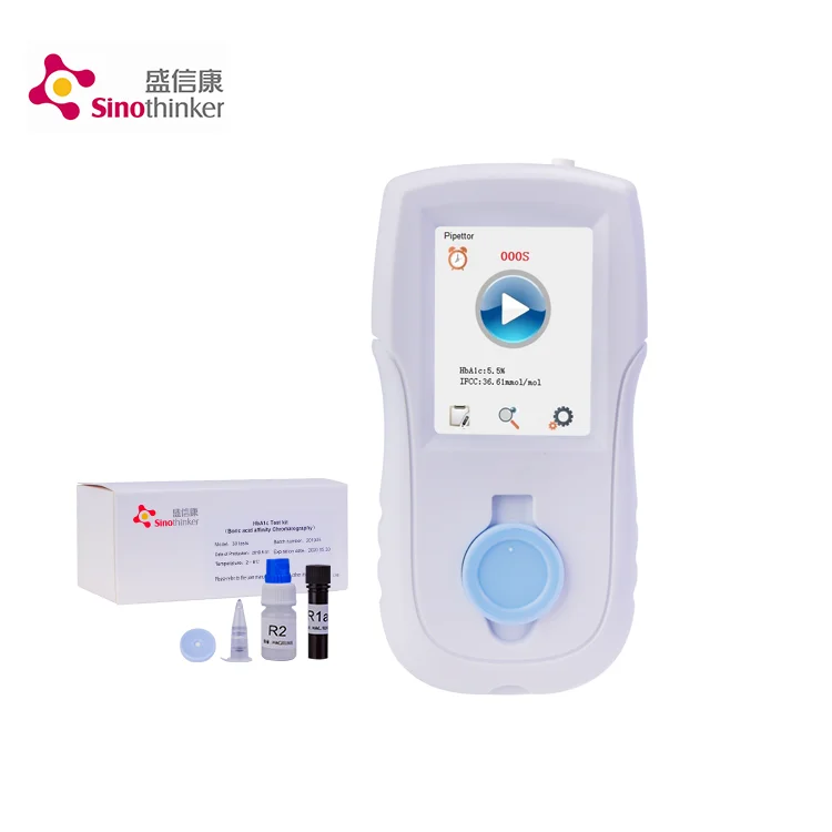 

Original factory direct sales small size hba1c diabetes analyzer with reagent