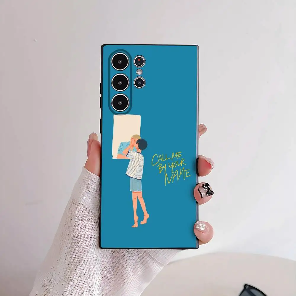 Фото Чехол для телефона C-Call Me by Your Name для Samsung S series s20 s21 s22 s23 s24 FE Plus Ultra TPU, мягкий, приятный для кожи чехол №4