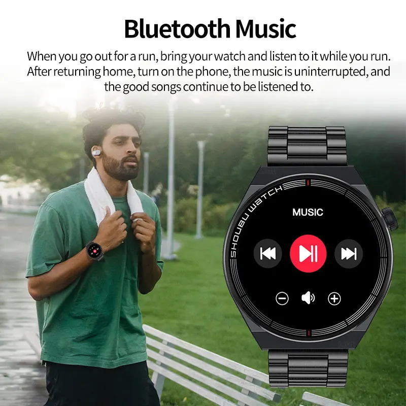 Умные часы LIGE AMOLED с Bluetooth и функцией вызова спортивный фитнес-трекер мониторинг