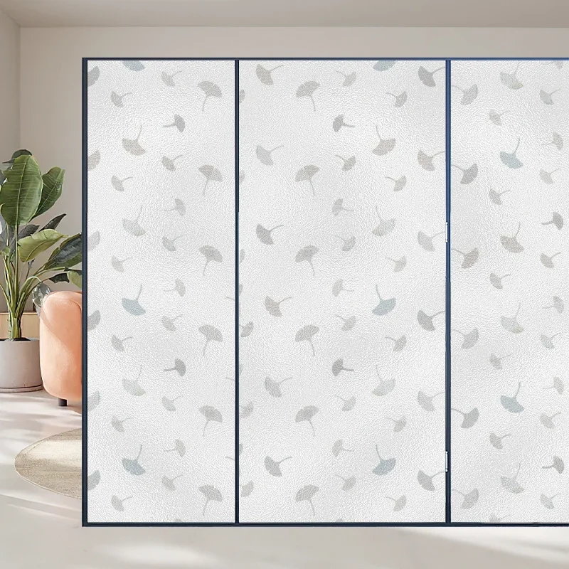 Декоративная оконная пленка Ginkgo для конфиденциальности наклейка на стекло окно