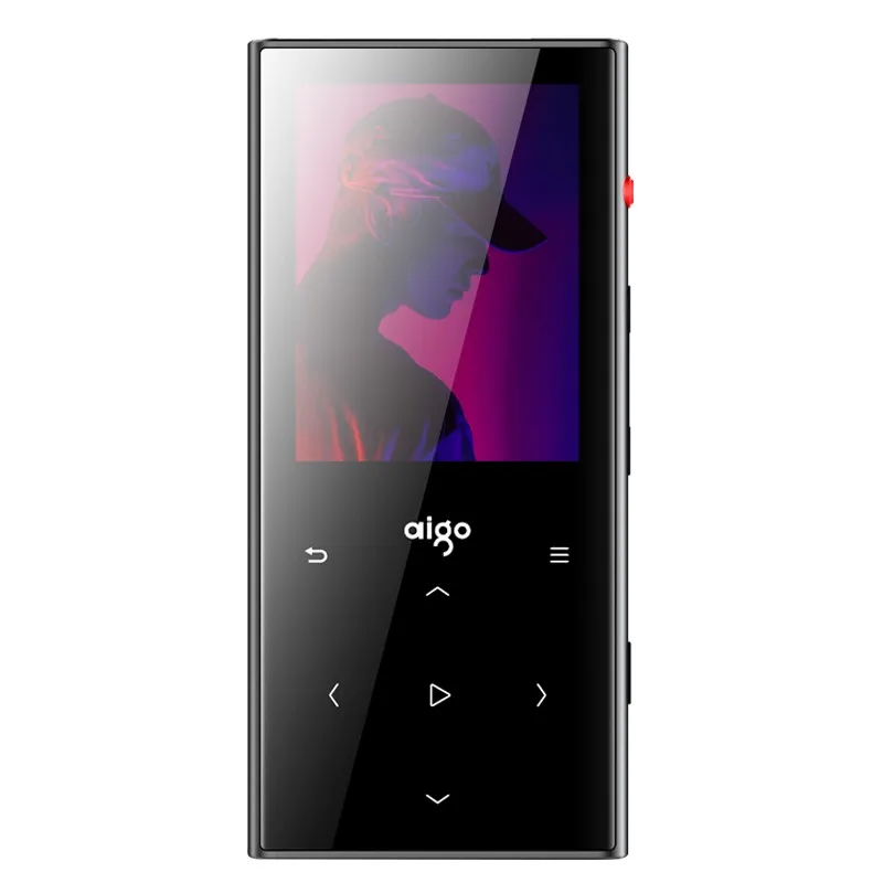 Mp3-плеер aigo M1 металлический сенсорный экран BT4.1 с шагомером стерео динамик Lossess HIFI