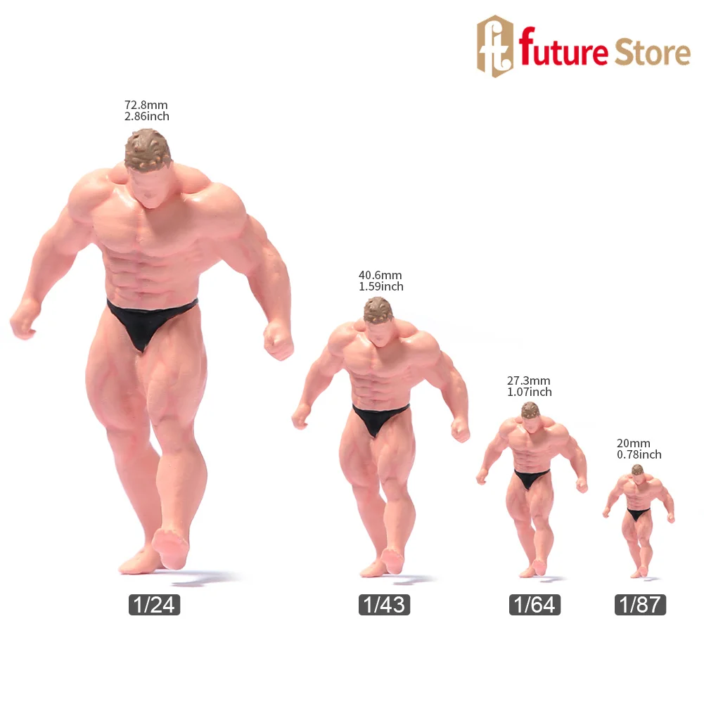 Муравьиная Смола 3D печать 1/87 1/64 1/43 1/24 Мужская миниатюрная фигурка модель Диона