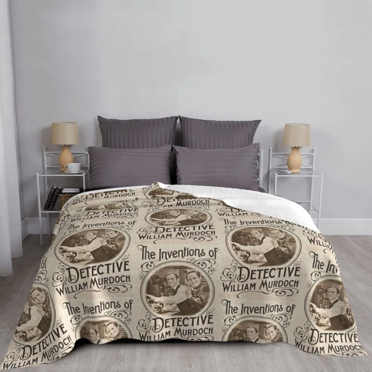 Одеяло с загадками мёрдока покрывало на кровать пляжное для кровати