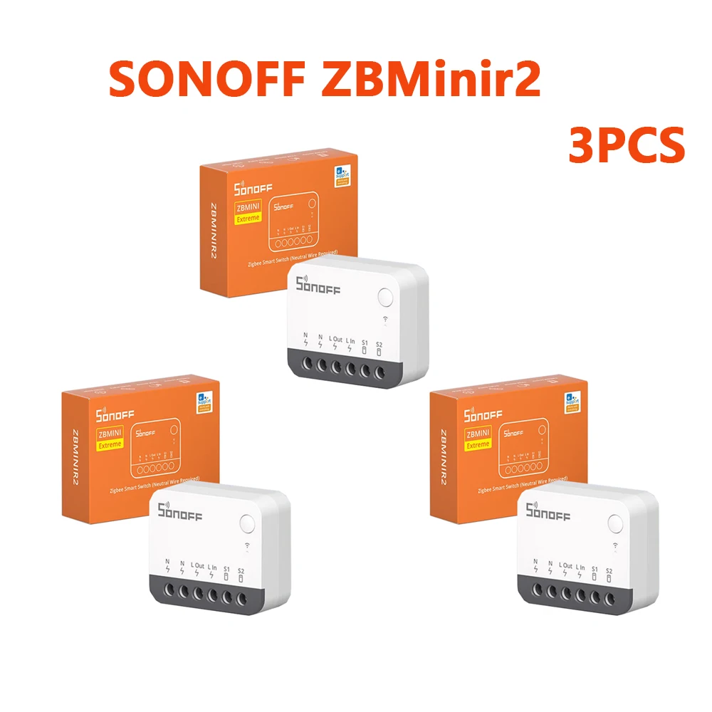

SONOFF ZBMinir2 Extreme Zigbee Умный переключатель