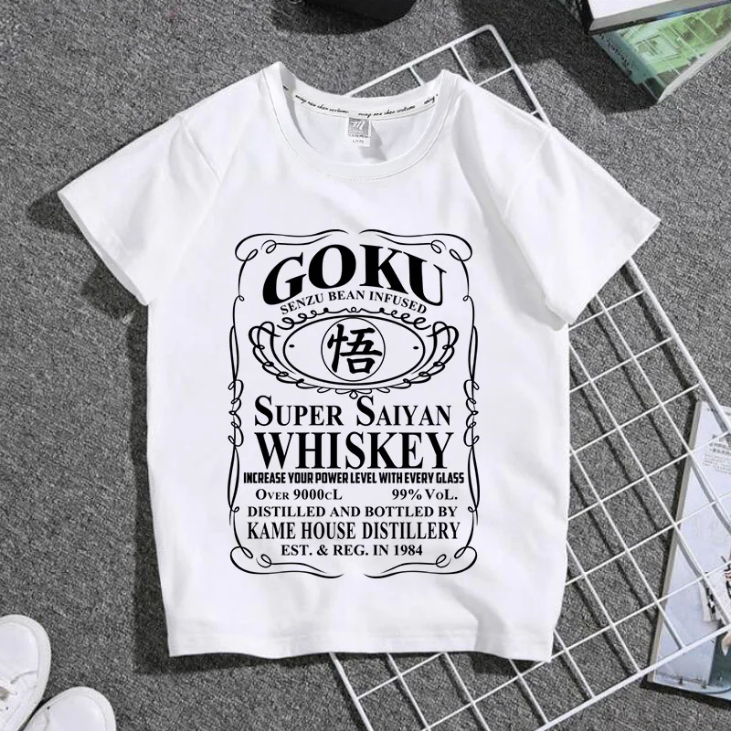 

Dragon Ball Children's T-shirt Cute Children's Clothing Short-sleeved Cartoon Printing T-shirt Parent-child Wear Kids Clothes