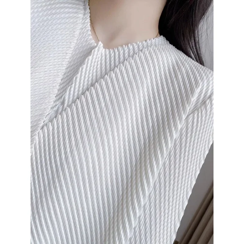 Элегантный повседневный утягивающий комплект женской одежды из трех предметов