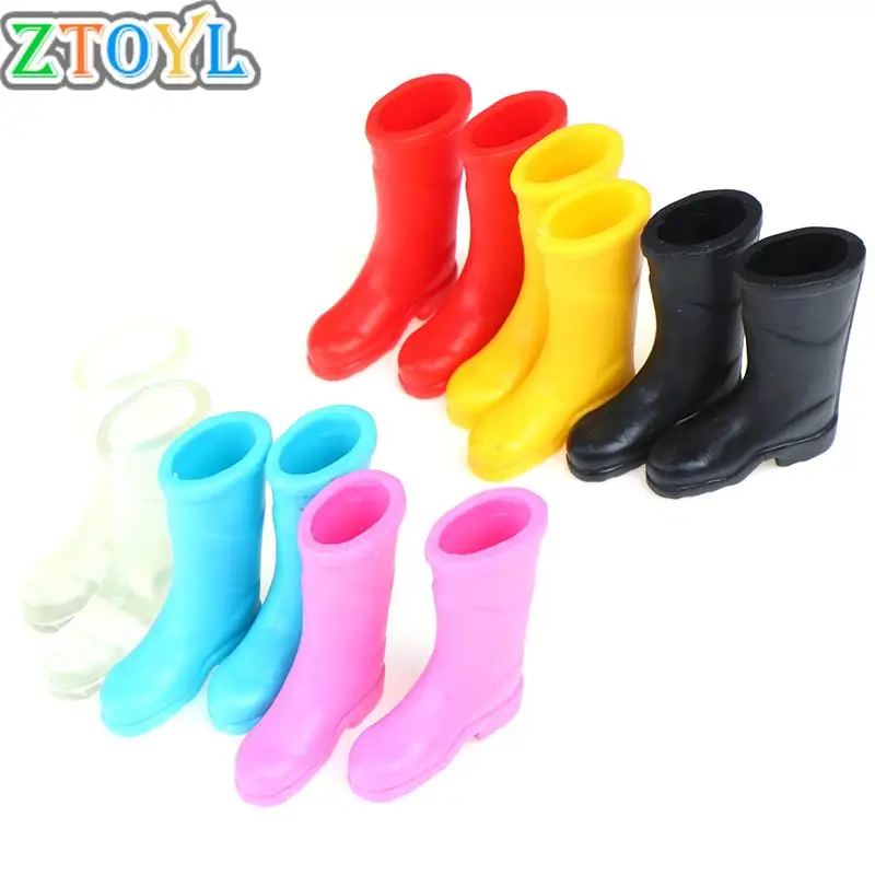 

1/12 doll house Decoration Mini Colorful Rain Boots Miniature Dolls Accessories