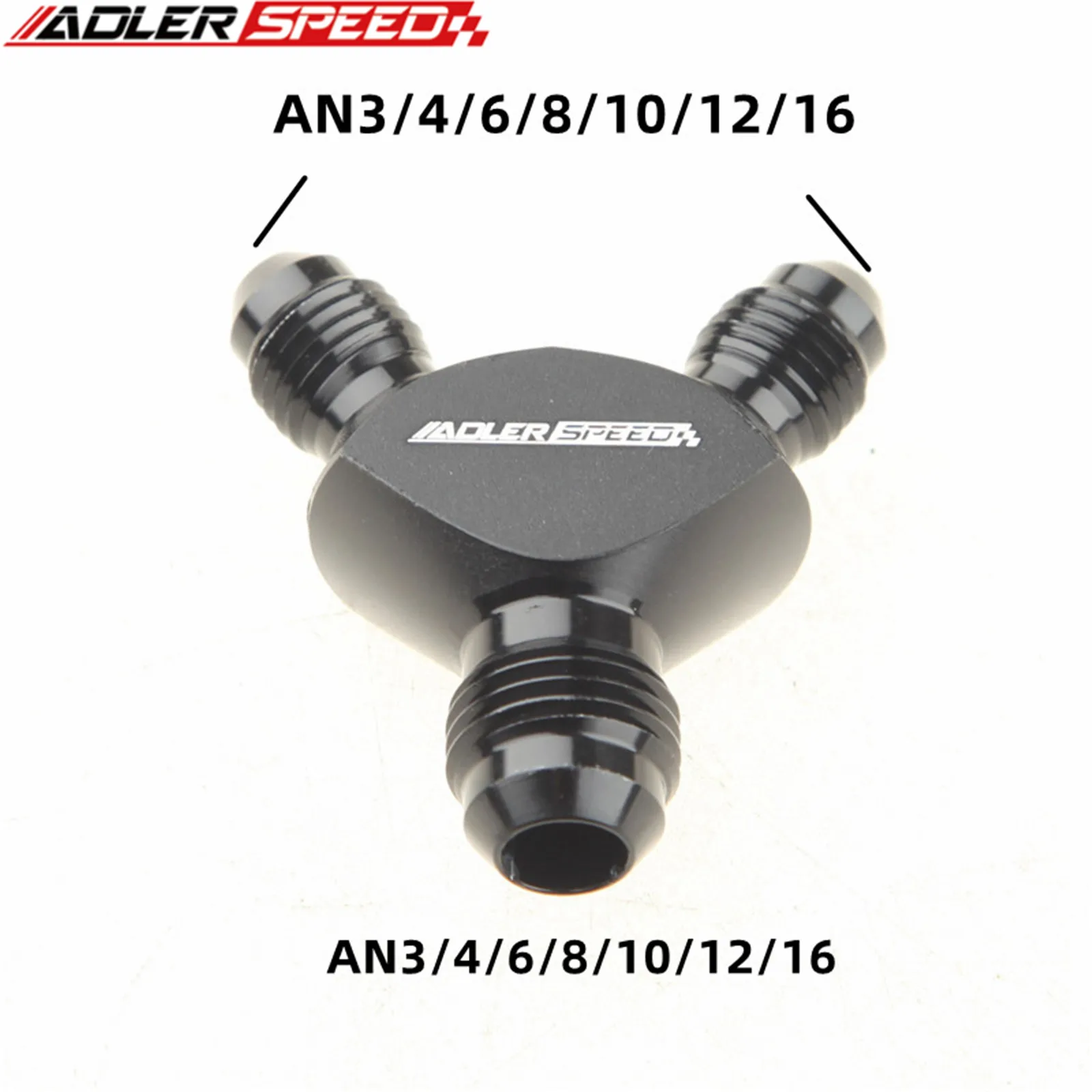 Универсальный Y-образный блок-адаптер AN4 AN6 AN8 AN10 AN12 AN16 наружная резьба фитинги для