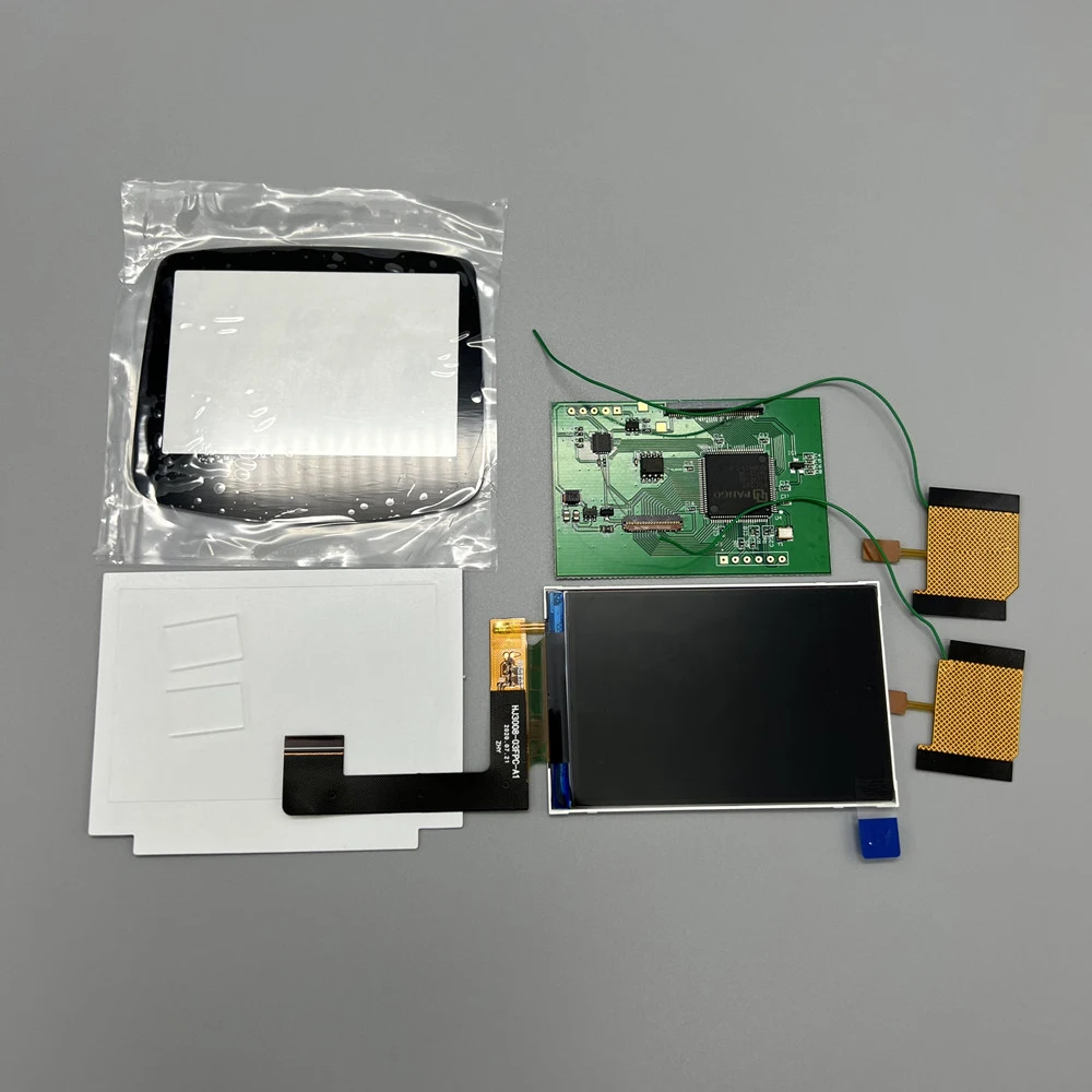 Высококачественный ЖК-экран ips для GBA GAMEBOY ADVANCE оригинальный экран ремонта размера