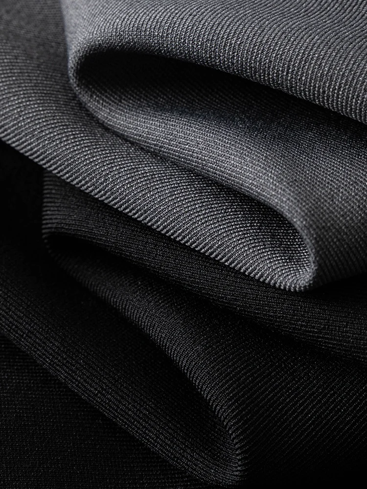 DUSHU Plus Size 4XL Skirts For Women All Seasons Bottoms Long Mini 2024 Elegant Chic Denim Short