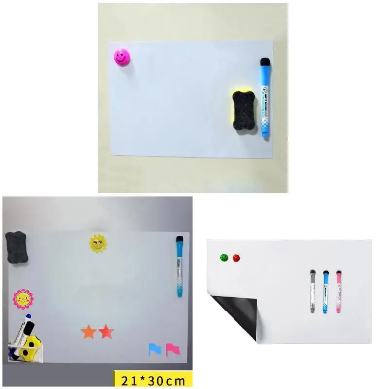 

A3 A4 Magnetic Whiteboard Reminder Fridge Family Message Board Office Memo Refrigerator