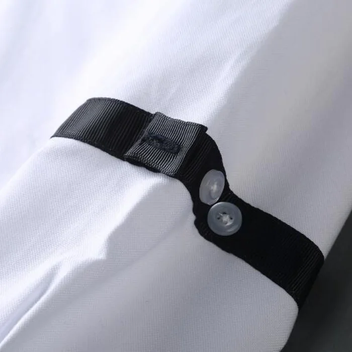 TB Shirts Men New Shirts Black Striped Men Slim Long Sleeve Casual Shirt Turn Down Collar Oxford White Men's Clothing