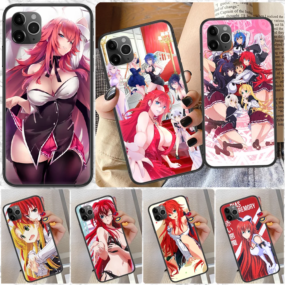 Телефонный чехол Rias Gremory для старшей школы DxD iphone SE 2020 6 6S 7 8 11 12 13 Mini Plus X XS XR Pro Max