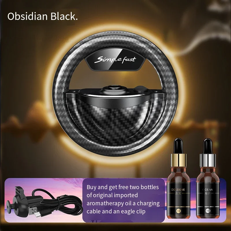 

Умный Автомобильный Спрей ароматерапия машина кондиционер выходное украшение автоматический датчик лампа RGB пара Универсальный автомобильный освежитель воздуха