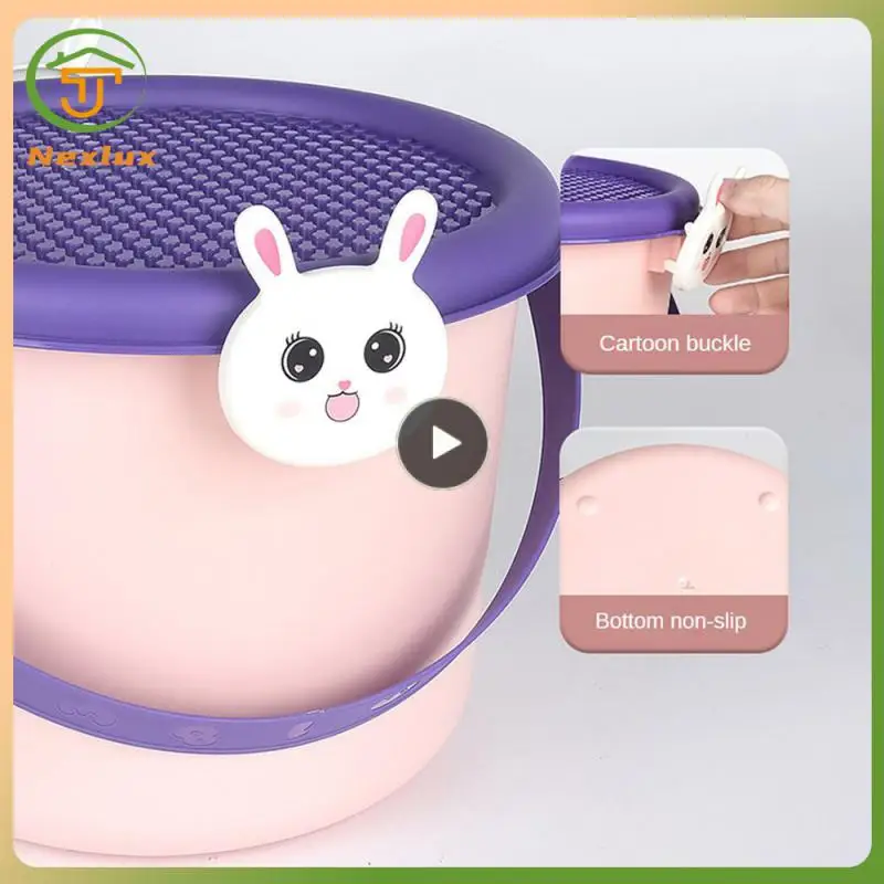 

Store Toys Toys Storing Container Toy Organizer Cartoon Sorting Cute Toy Storage Bucket Storage Basket Portable