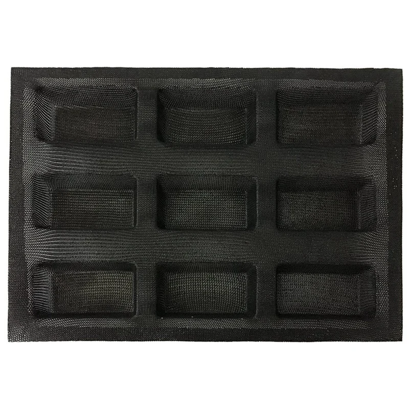 

Fiber Silicone Bread Hot Dog Mold Various Hamburger Cookie Puff Porous Mould Cake Tart Pan Non Stick Bake Tools