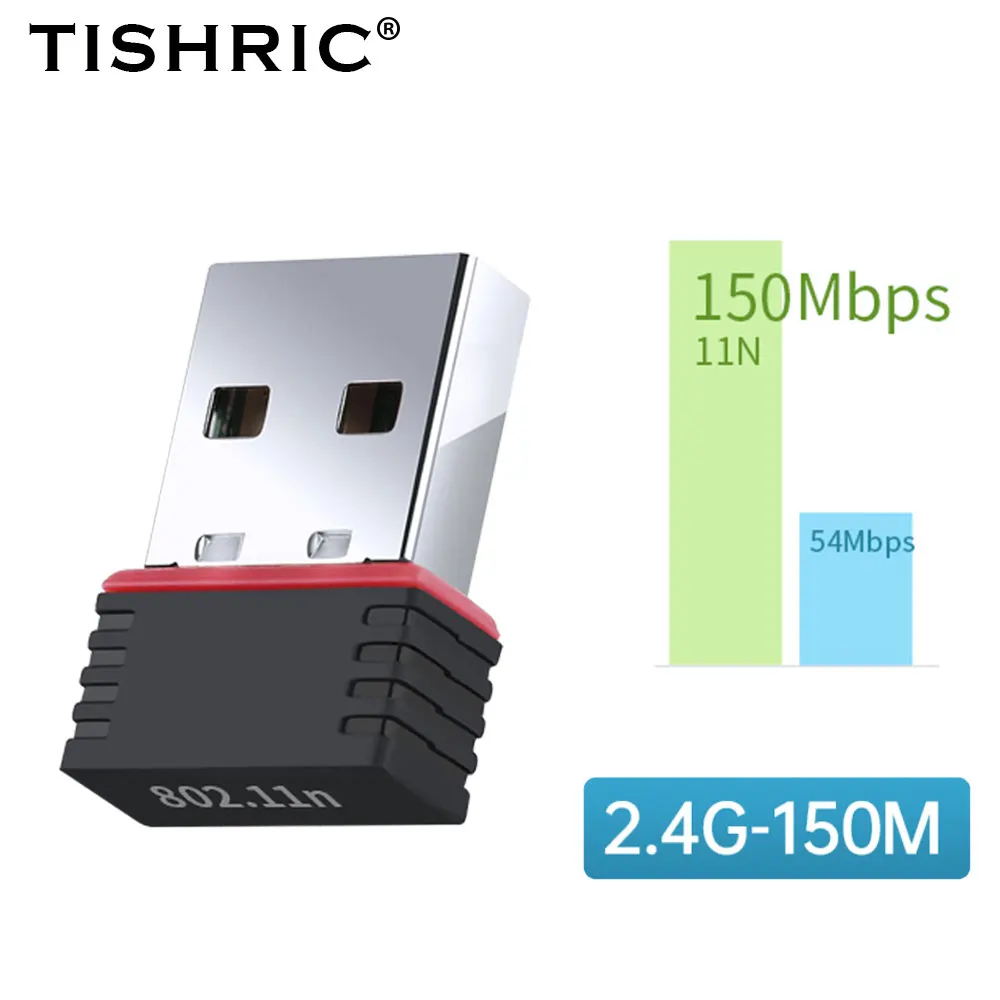 

Мини USB Wi-Fi адаптер 2,4 Мбит/с, ГГц, 802.11n/g/b