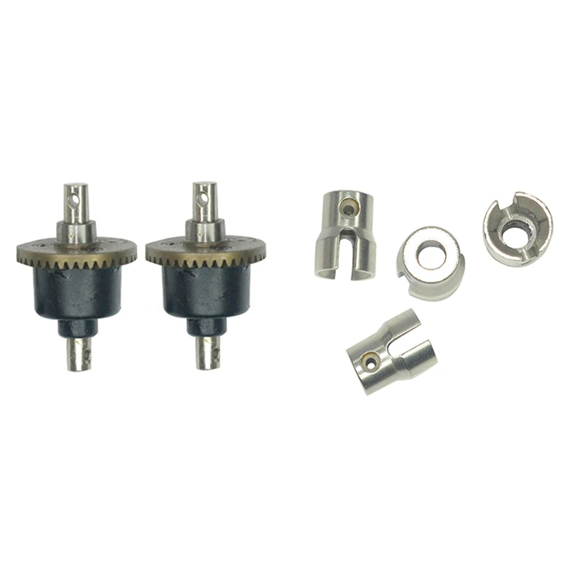 

2Pcs Differential Assembly With 4Pcs Metal Axle Drive Cup,For XLF X03 X04 X-03 X-04 1/10 RC Car Monster Truck Parts-Drop Ship
