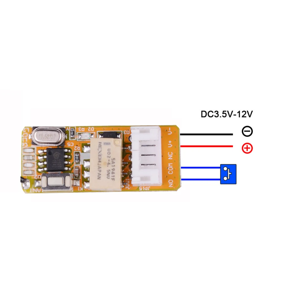 Беспроводной передатчик DC3.5V-DC12V