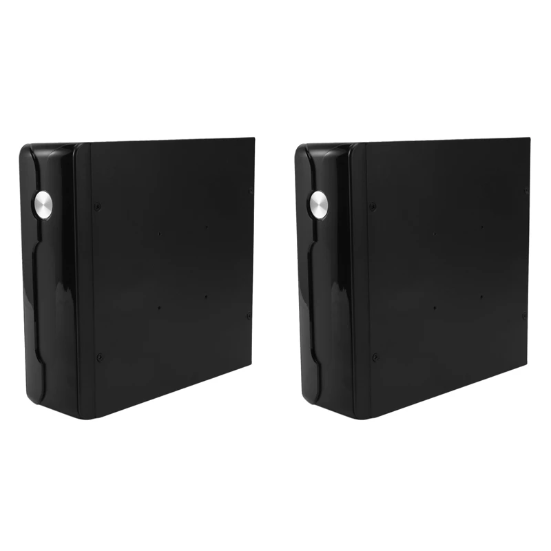 

Настольный блок питания для игр, HTPC, хоста, офиса, дома, 2,0 дюйма, USB Mini ITX с радиатором, чехол для компьютера M03, 2 шт.