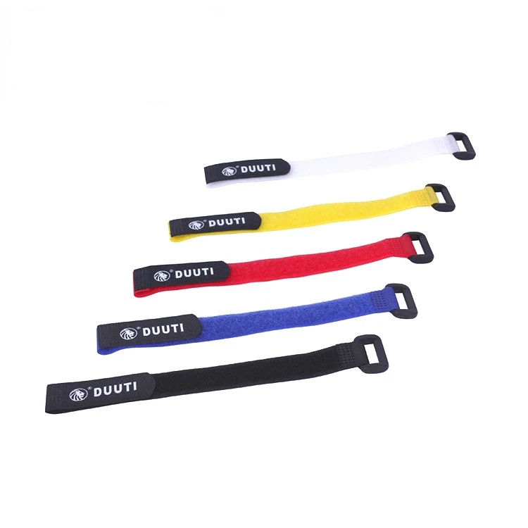 

25cm Bicycle Handlebar Fixed Tape Road Bike Handlebar Strap Fishing Rod Tie Holder Strap Suspenders Fastener Hook Loop Ties