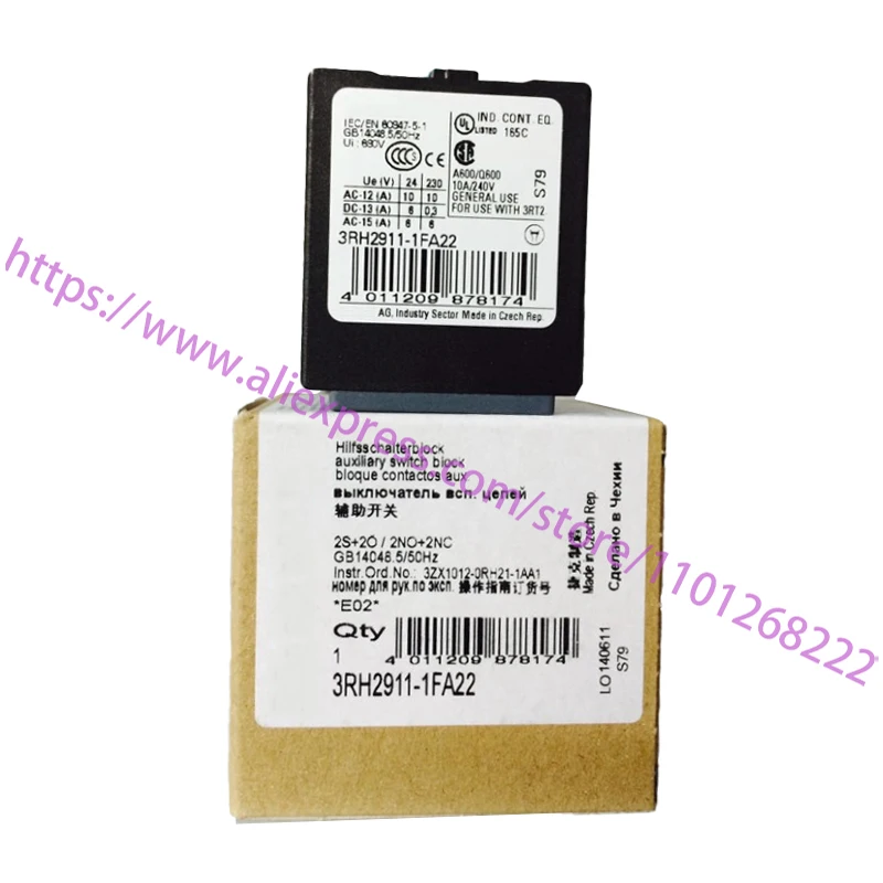 

3RH2911-1FA22 Новый оригинал, агентские инспекции