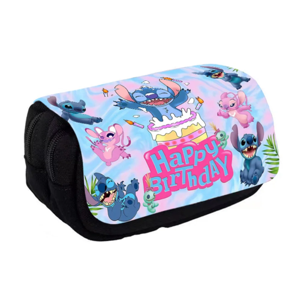 

Lilo & Stitch Theme Styles Pencil Case Nylon School Pencil Case Children School Supplies Stationery Complete Kit School Case