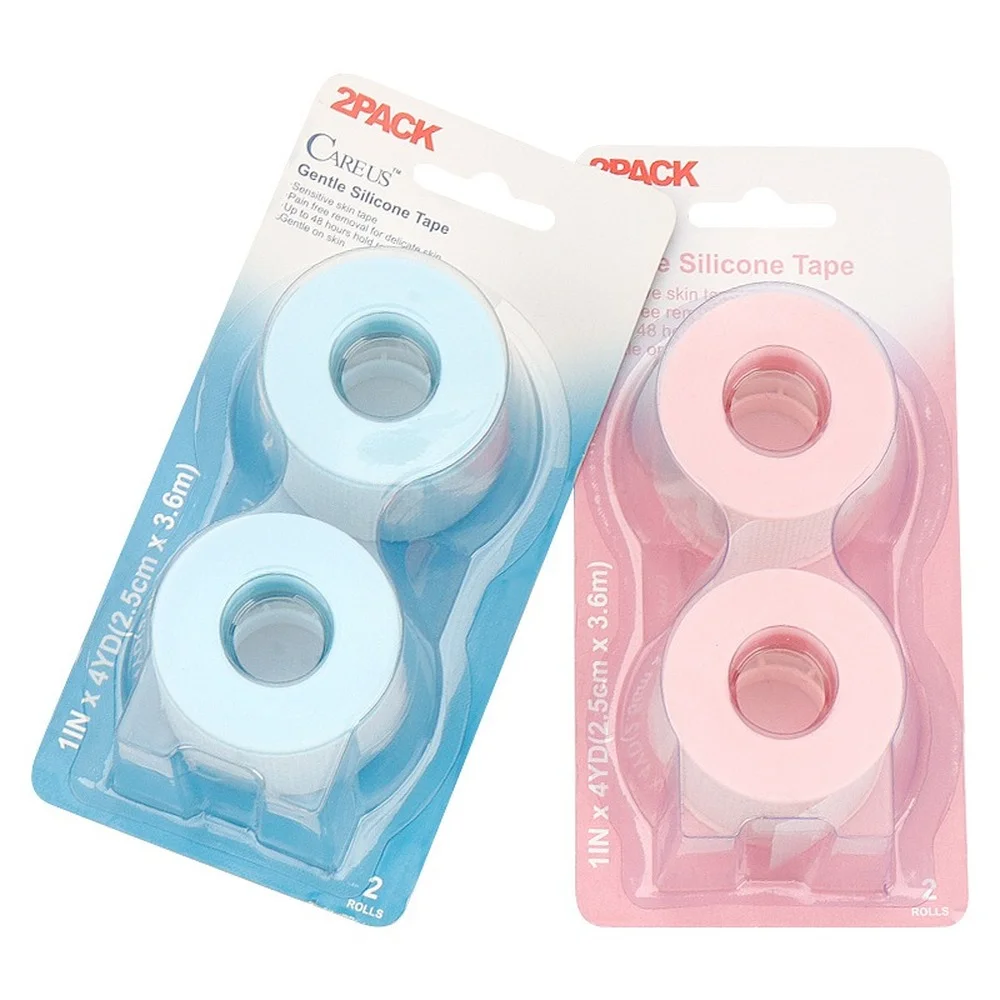 

Eyelash Extension Tape Sticker Non-woven Breathable Sensitive Resistant 2.5cm Blue Pink Eye Pad Lashes Makeup Tool