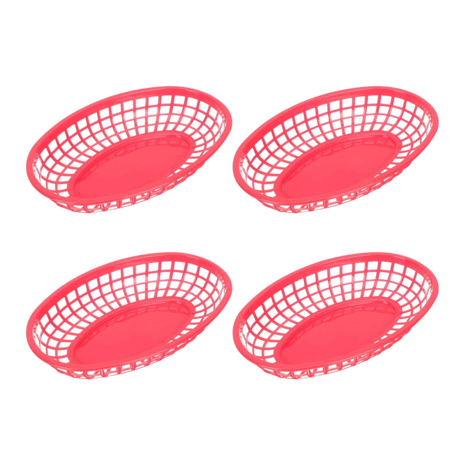 

Basketsbasket Servingfast Bowls Storage Oval Trayfrench Fries Setssnack Popcorn Chip Bread Dog Trays Hot Burger Fryer Holders