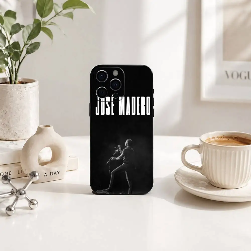 Чехол для телефона S-Singer J-Jose Madero для iPhone 17, 16, 15, 14, 13, 12, 11 Plus, Pro Max и других моделей, мягкий черный чехол (art.: 3920da863eb24) - 3920da863eb24