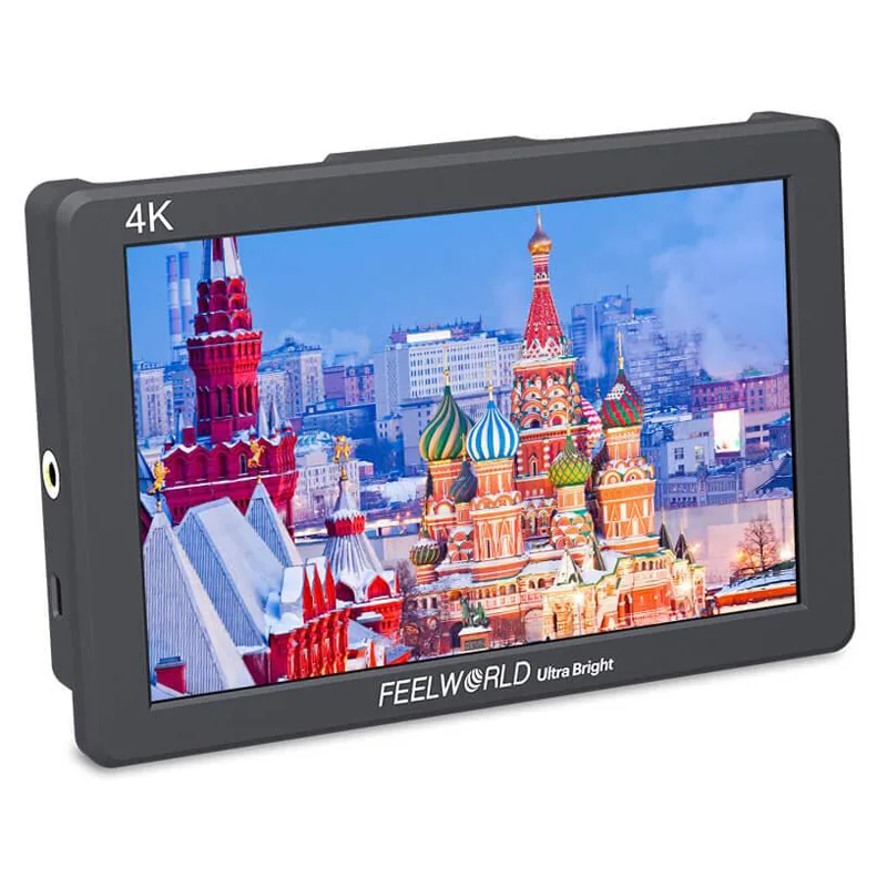 

Feelworld P7S 7 Inch 2200nit Super Bright Input Output 1920x1200 Daylight Camera Field Monitor Aluminium Design 3G-SDI 4K HDM