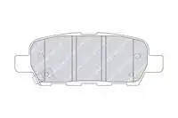 

Внутренняя задняя тормозная колодка FDB1693 QASHQAI J10 2007 для FDB1693