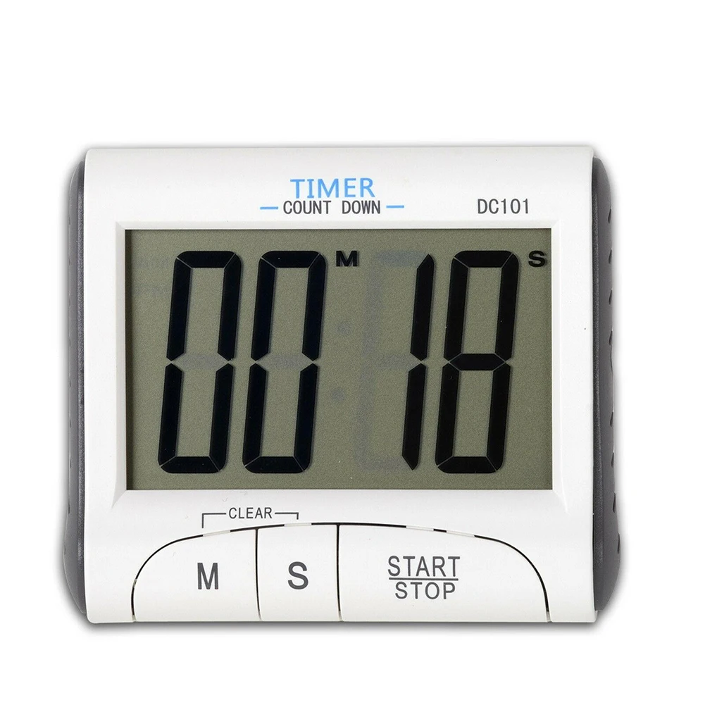 

1Pc Digital Timer Clock Count Down Without Battery 82*70*20mm AAA No.7 Battery For Banks Telecommunications Kitchens