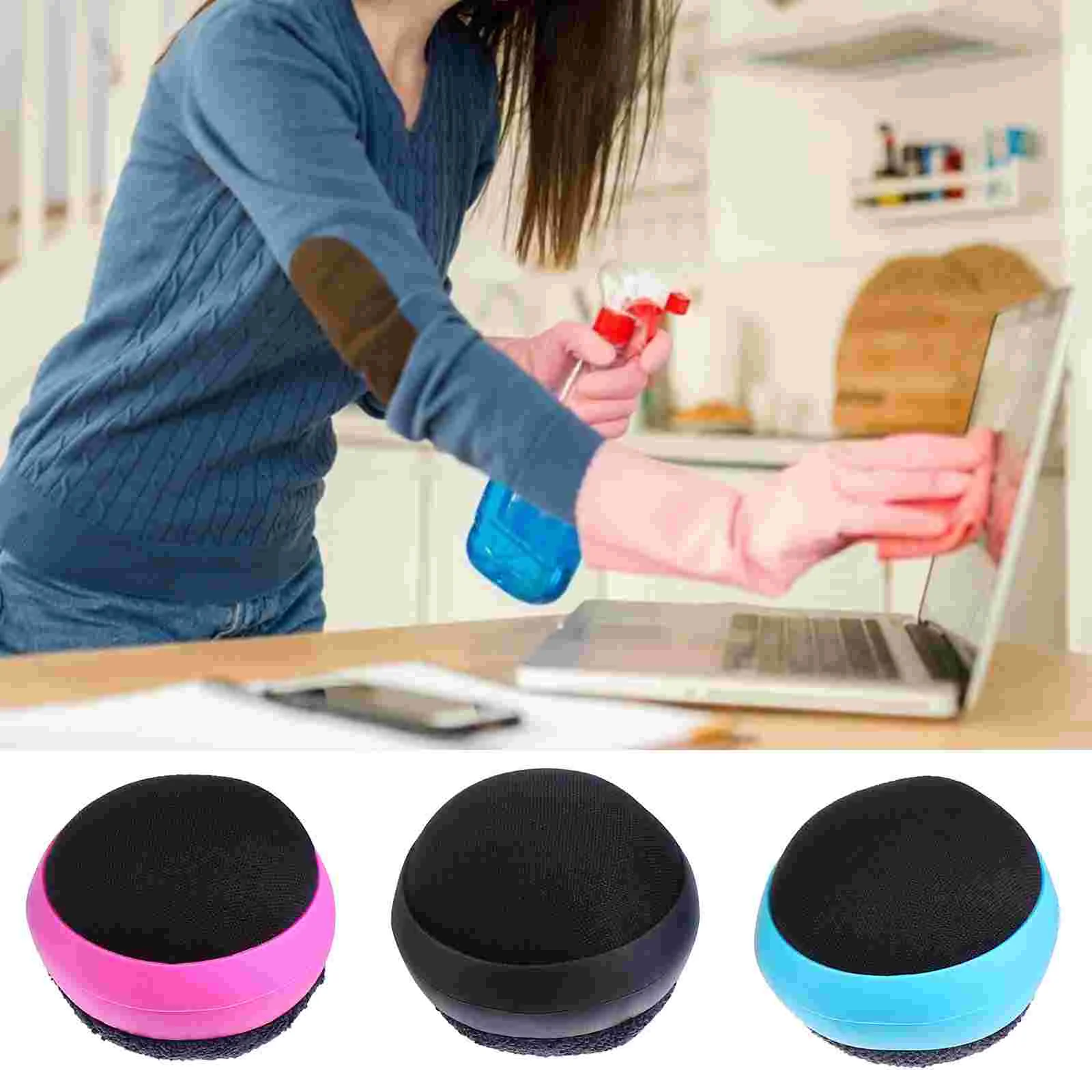 

Screen Cleaning Cleaner Clean Computer Tool Tools Touch Accessories Practical Microfiber Laptop Cloth Pad Cleaners Wipes Useful