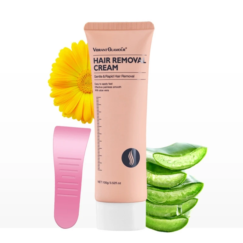 

Hair Removal Cream for Women Reduces Irritation Painless No Harmful Chemicals Ideal for Bikini Line Underarm 100g Hair Removal