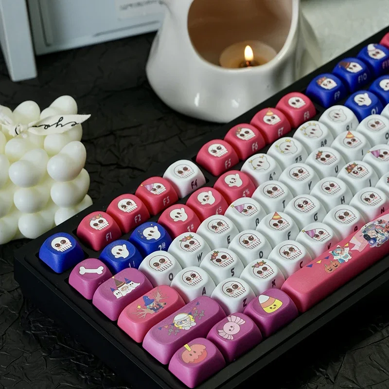 Набор колпачков MOA PBT 133 подходит для игровой механической клавиатуры GMK67 61/75/87/104/108