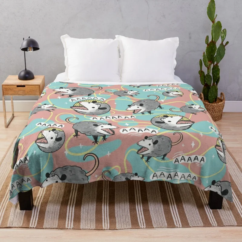 

Opacity Screm Throw Blanket