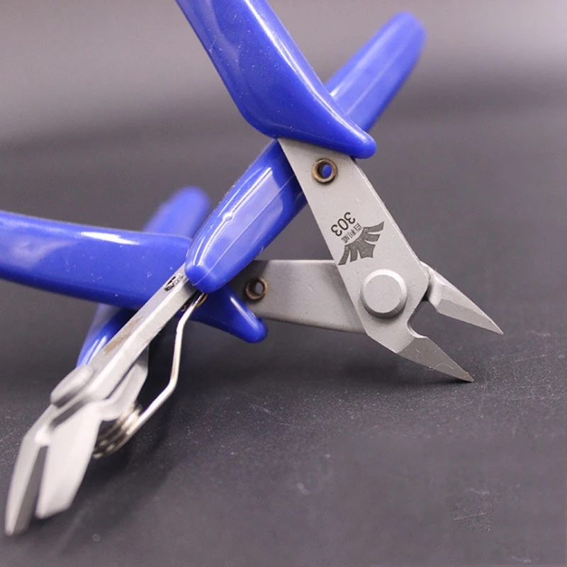 

5 Inch Universal Precision Diagonal Pliers Electronic Cutting Pliers for Wire Cable Cutter High Hardness Repair DIY Hand Tools