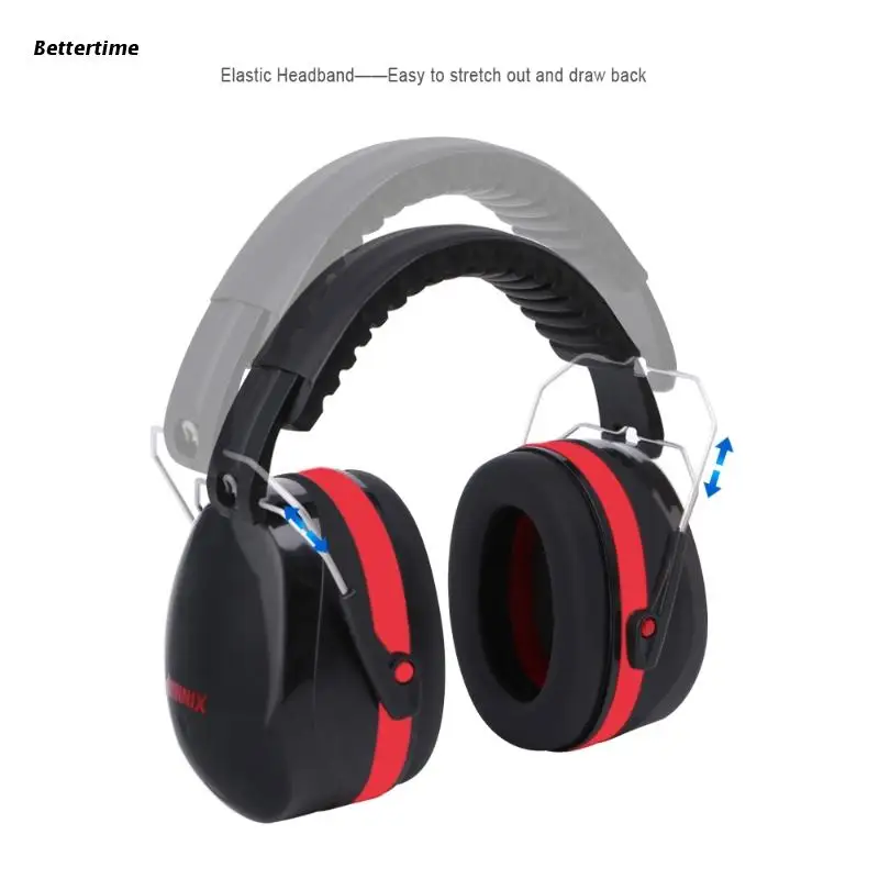 

B36D Noise Reduction Folding Headband Earmuffs Hearing Safety Muffs Sound Insulation