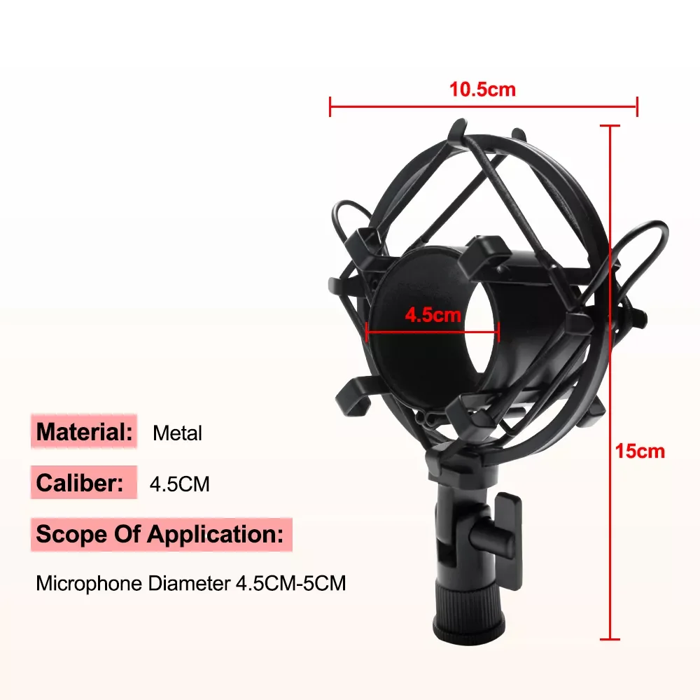 

Scissor Arm Stand For Bm800 Microphone Stand With A Spider Cantilever Bracket Universal Shock Mount Mic Holder