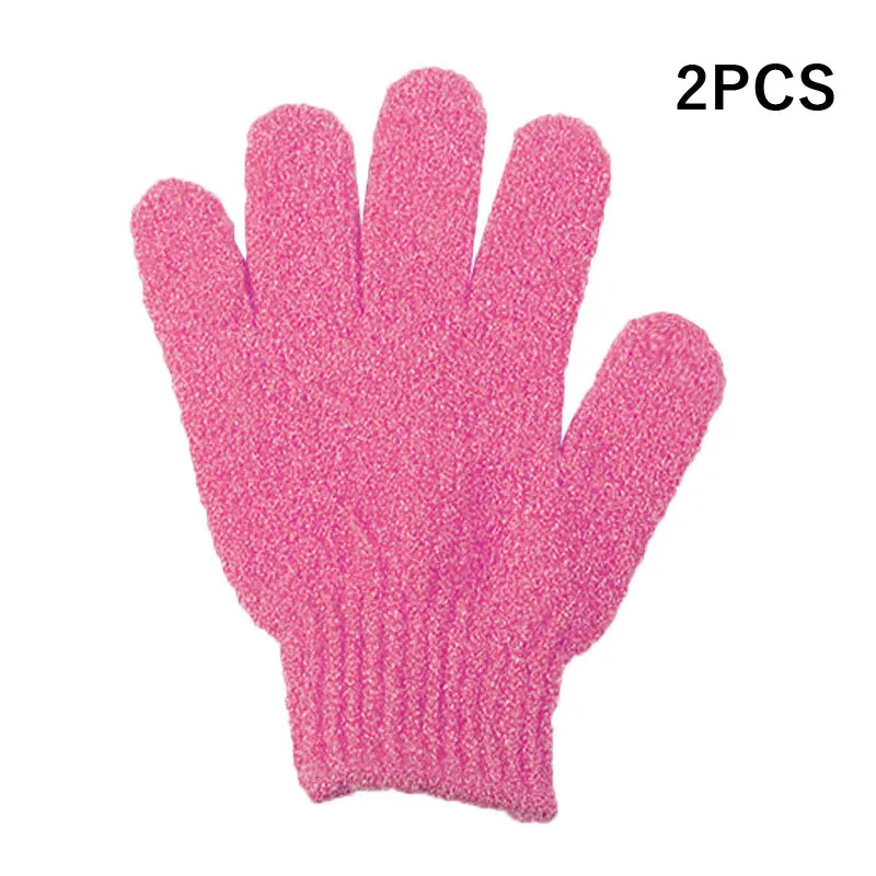 2/6pcs Exfoliating Gloves Bath Sponge Body Dead Skin Remover Bathroom Shower Brush Massager Scrub Exfoliator Magic Bathing images - 6